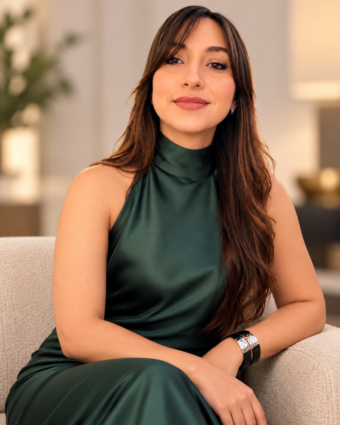 Retrato profesional de Erika en Onix Beauty Studio